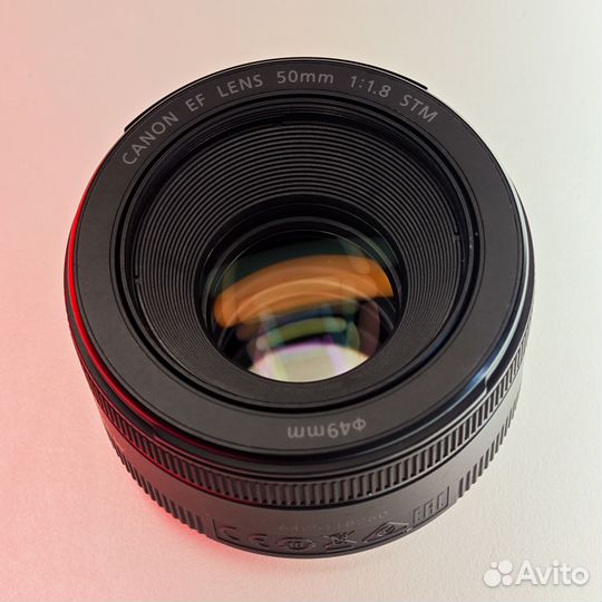 Объектив Canon 50mm f/1.8 STM