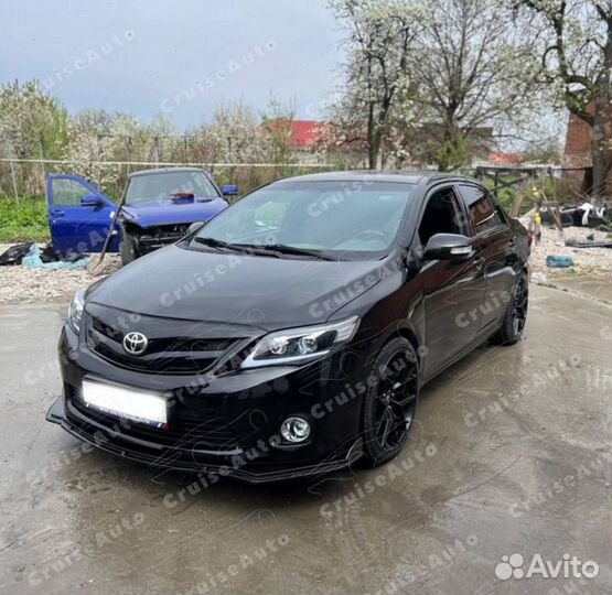 Передние фары Corolla 150 2008-2013 в стиле Lexus