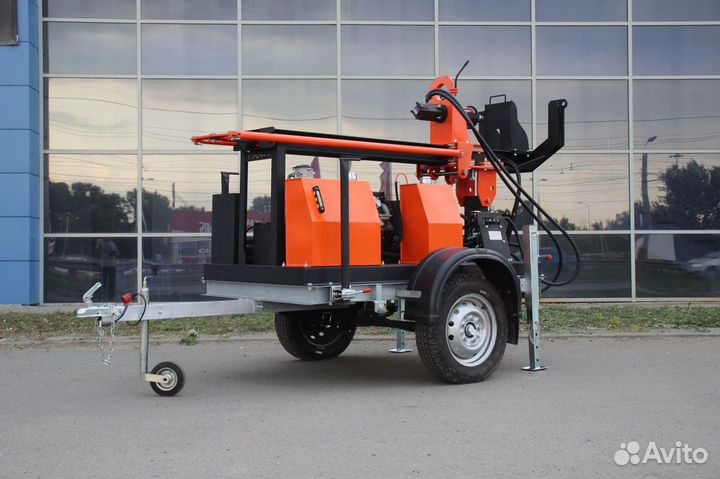 Мгбу Буровая установка гбу-24Л на прицепе