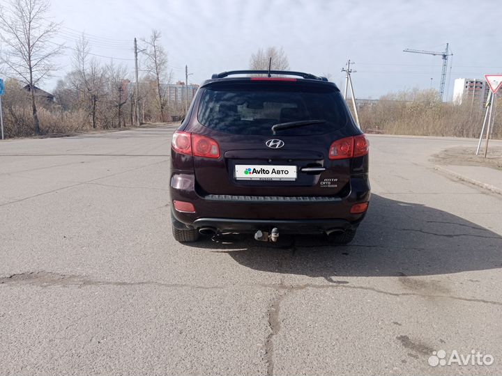 Hyundai Santa Fe 2.2 AT, 2008, 260 000 км