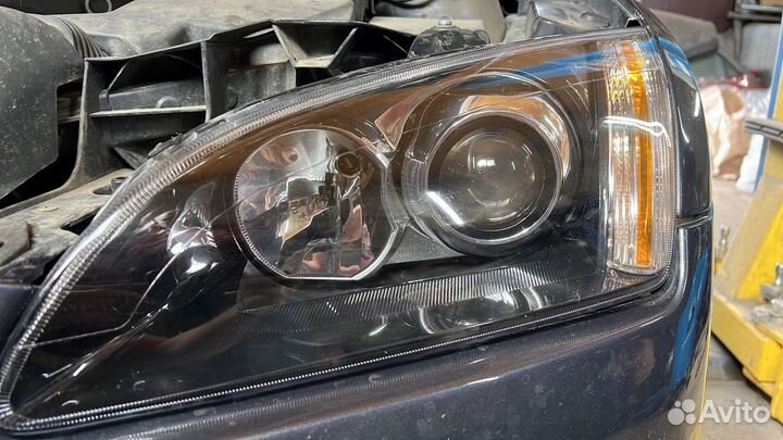 Фары ford focus 2 дорестайлинг черные