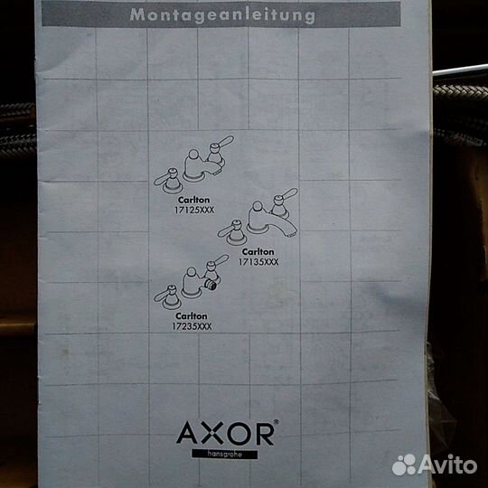 Смеситель для биде Аxor Carlton. Новая Ропша