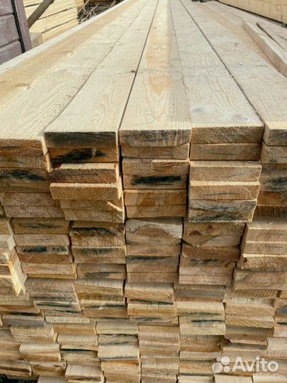 Доска обрезная 25х150х6000мм 1 сорт ГОСТ