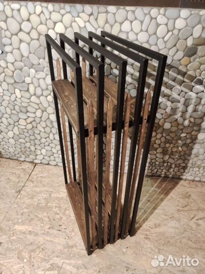 Металлическая дровница