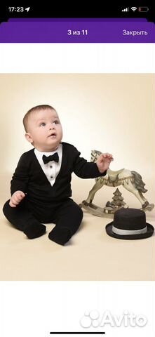 Нарядный костюм для малыша 62