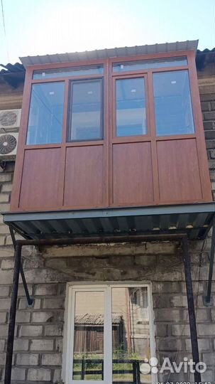 Пластиковые балконы собственное производств