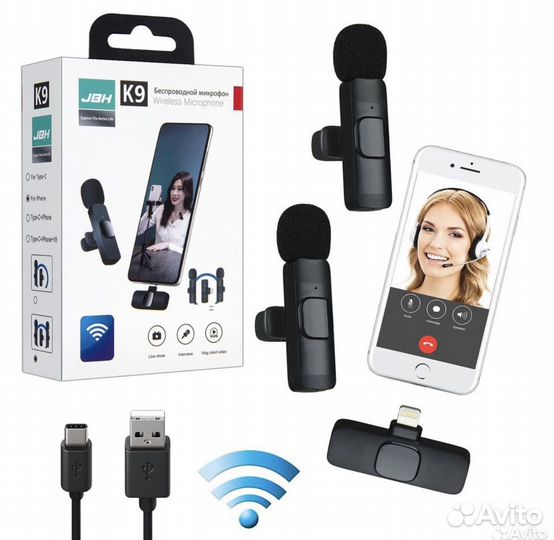 Петличный микрофон для iPhone