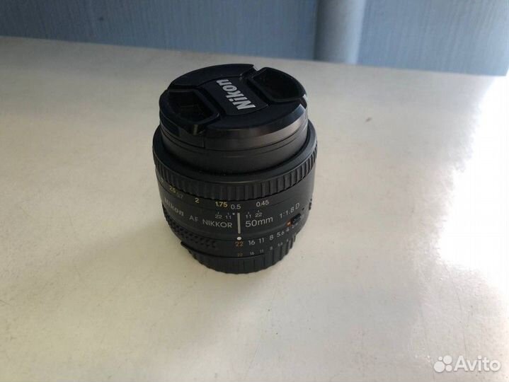 Объектив Nikon Af Nikkor 50Mm 1:1.8D На