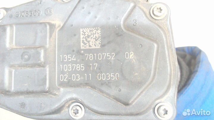 Заслонка дроссельная BMW X3 F25, 2011