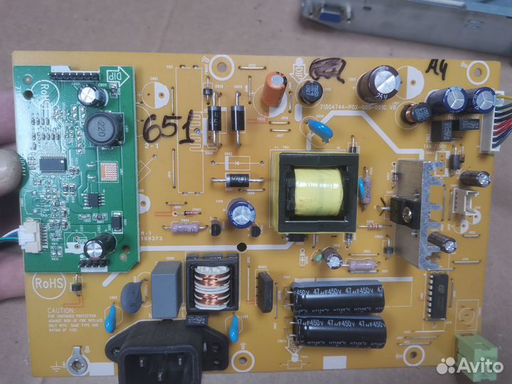 Мониторы ЖК (LCD) в разбор,блоки питания, pcb main