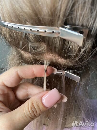 Наращивание волос. Снятие. Капсуляция