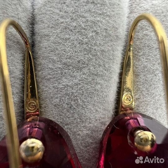 Swarovski Galet красные
