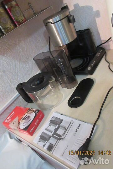 Кофеварка капельная Bosch 8633 с фильтрами