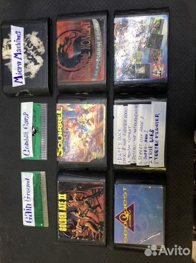 Картриджи sega