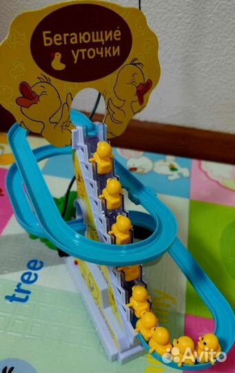 Игра детская горка Бегающие уточки