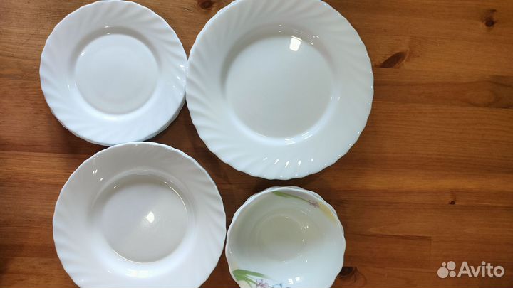 Набор столовой посуды luminark 19 предметов