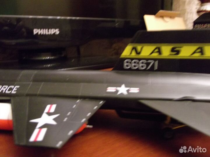 Готовая модель самолёта Х-15