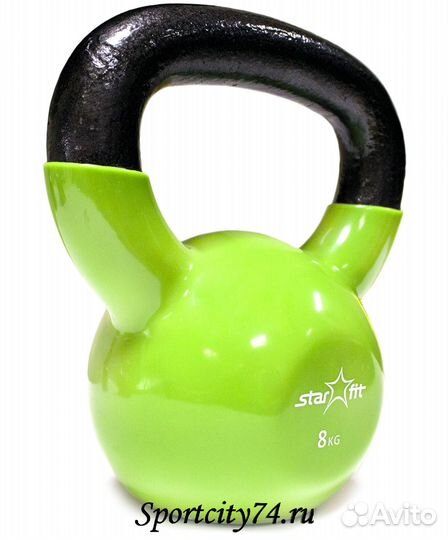 Гиря виниловая Starfit DB-401 (24 кг)