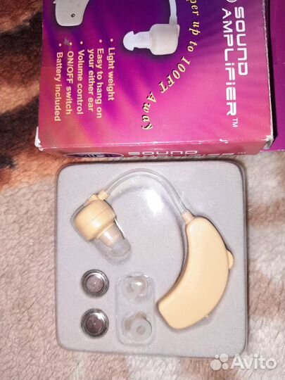 Слуховой аппарат,уселитель звука