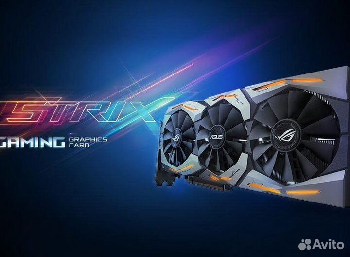 Видеокарта GTX 1060 Asus Strix 6GB