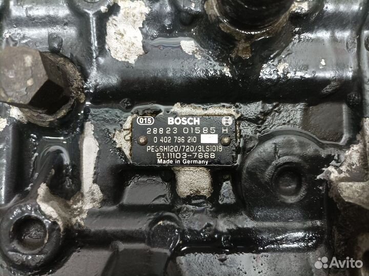 51111037668 Топливный насос тнвд Man TGA