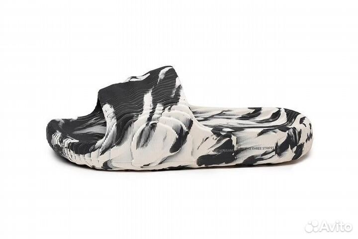 Adidas Adilette 22, Carbon Aluminum, оригинал