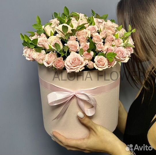 Букеты из кустовой розы. Круглосуточная доставка