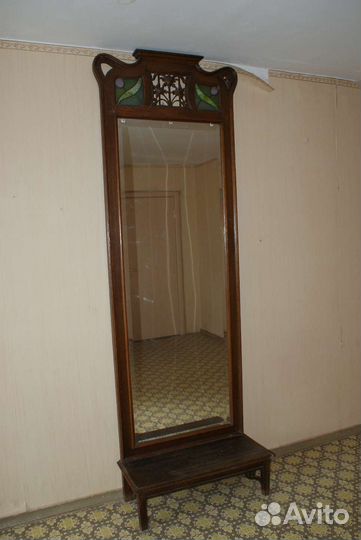 Зеркало старинное напольное