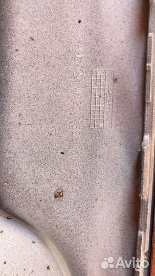 Диффузор на задний бампер Mersedes 221