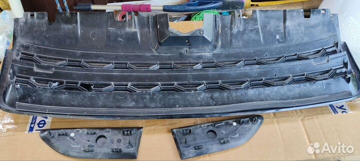 Решетка радиатора + жабры