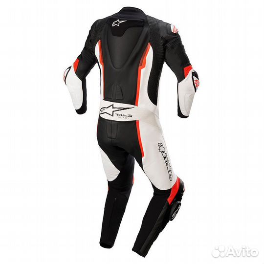 Alpinestars Missile V2 1PC Black-white-red fluo