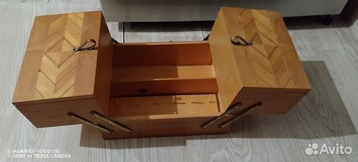 Шкатулка деревянная СССР