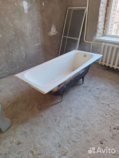 Ванна чугунная 170 70 бу