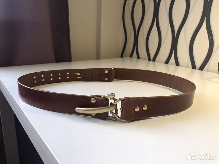 Кожаный ремень под заказ