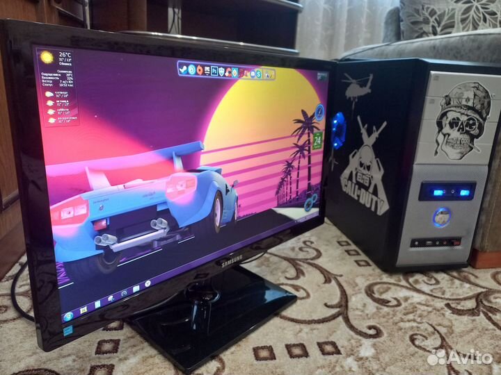 Монитор Samsung S24C550ML (23,6 дюйма / 75Гц)