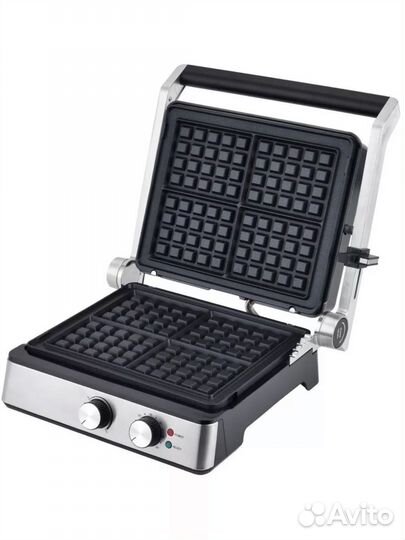 Электрический гриль новый со сменными панелями