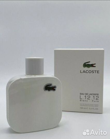 Lacoste Eau De Lacoste L.12.12 Blanc Edt, 100 ml