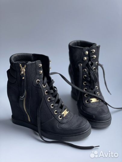 Ботинки LV 36,5 из нубука оригинал