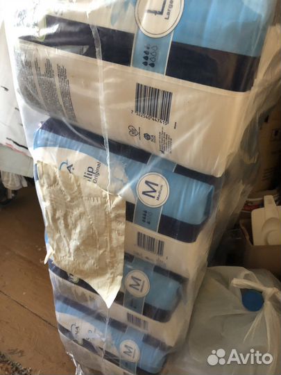 Памперсы подгузники для взрослых размер М, L