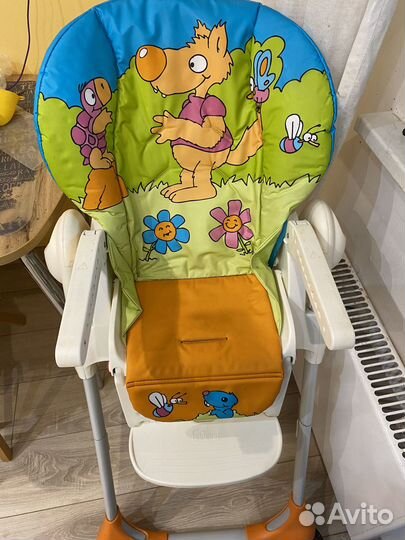 Стульчик для кормления chicco polly
