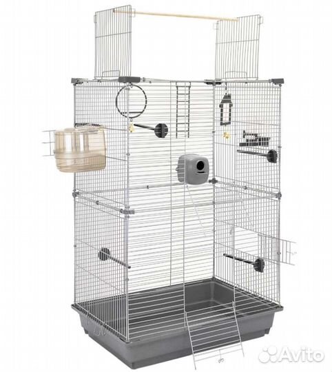 Домик Клетка для птиц и попугаев 58*40*h88см