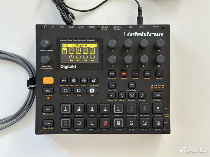 Семплер Elektron Digitakt