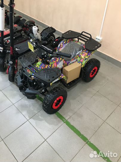 Детский квадроцикл grizlik X16 E 1000BW