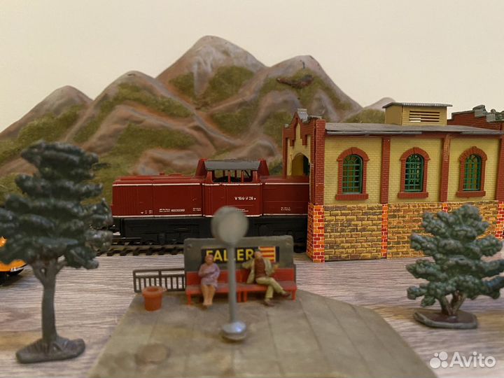 Модель тепловоза V100 под 16,5мм