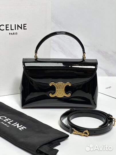 Сумка celine натуральная кожа