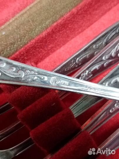 Ложки кофейные и чайные мельхиор