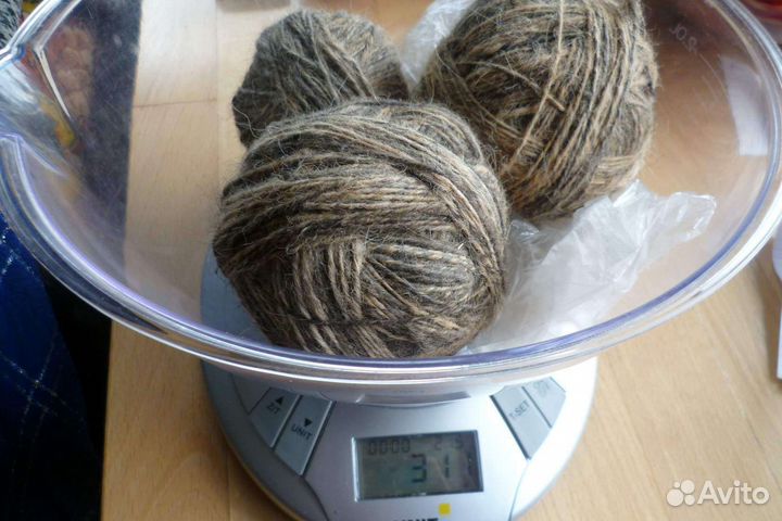 Пряду шерсть.пух