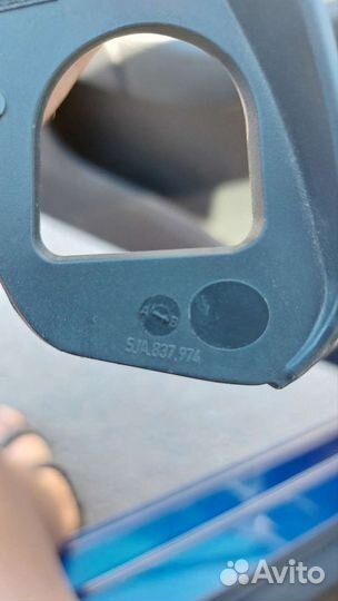 Треугольник заглушка зеркала под твитер Rapid