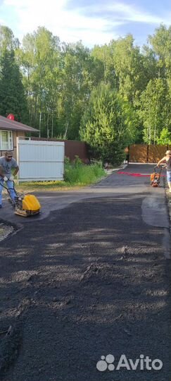 Укладка асфальта. Асфальтирование