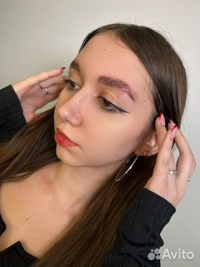 Оформление бровей,долговременная укладка